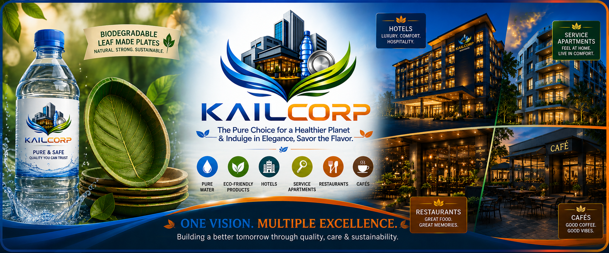 KAILCORP complete brand portfolio