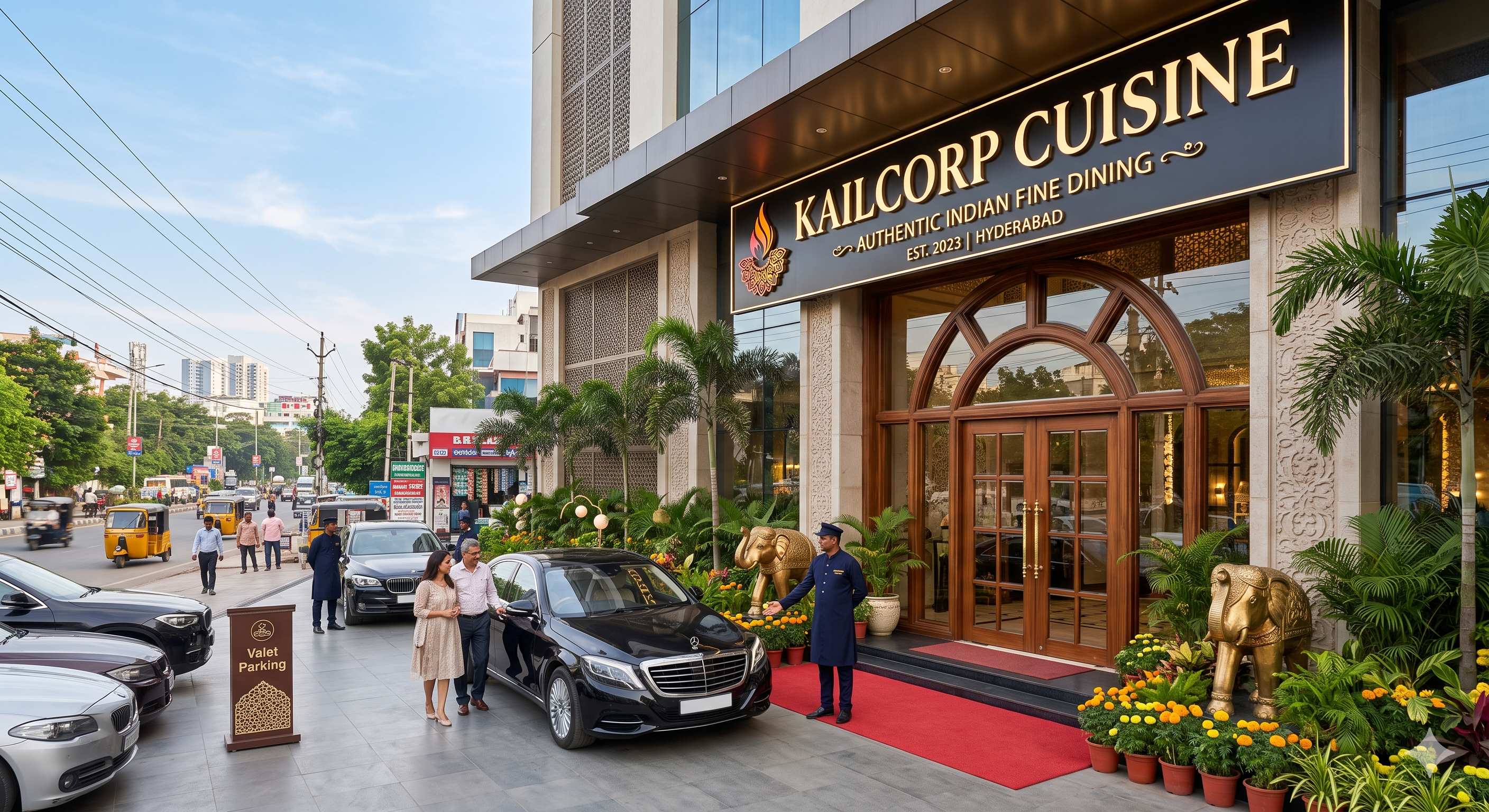 KAILCORP Cuisine restaurant exterior