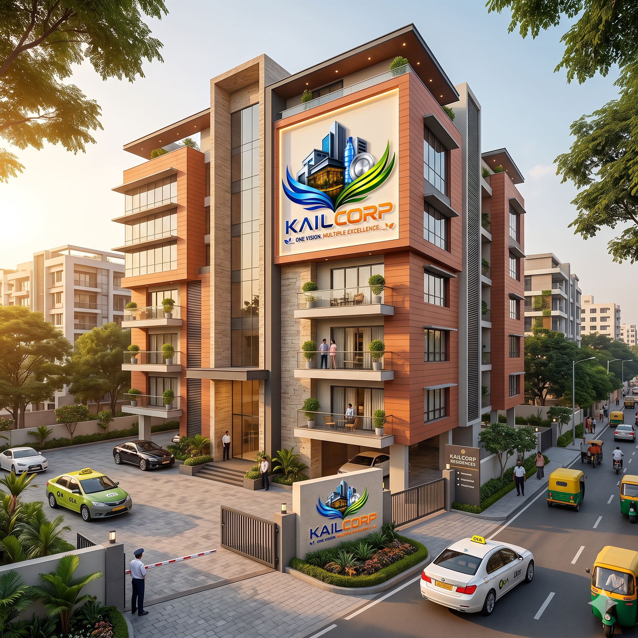 KAILCORP service apartment exterior